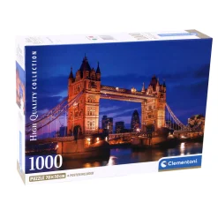 Legpuzzels> Puzzel 1000 Tower bridge at night compact box