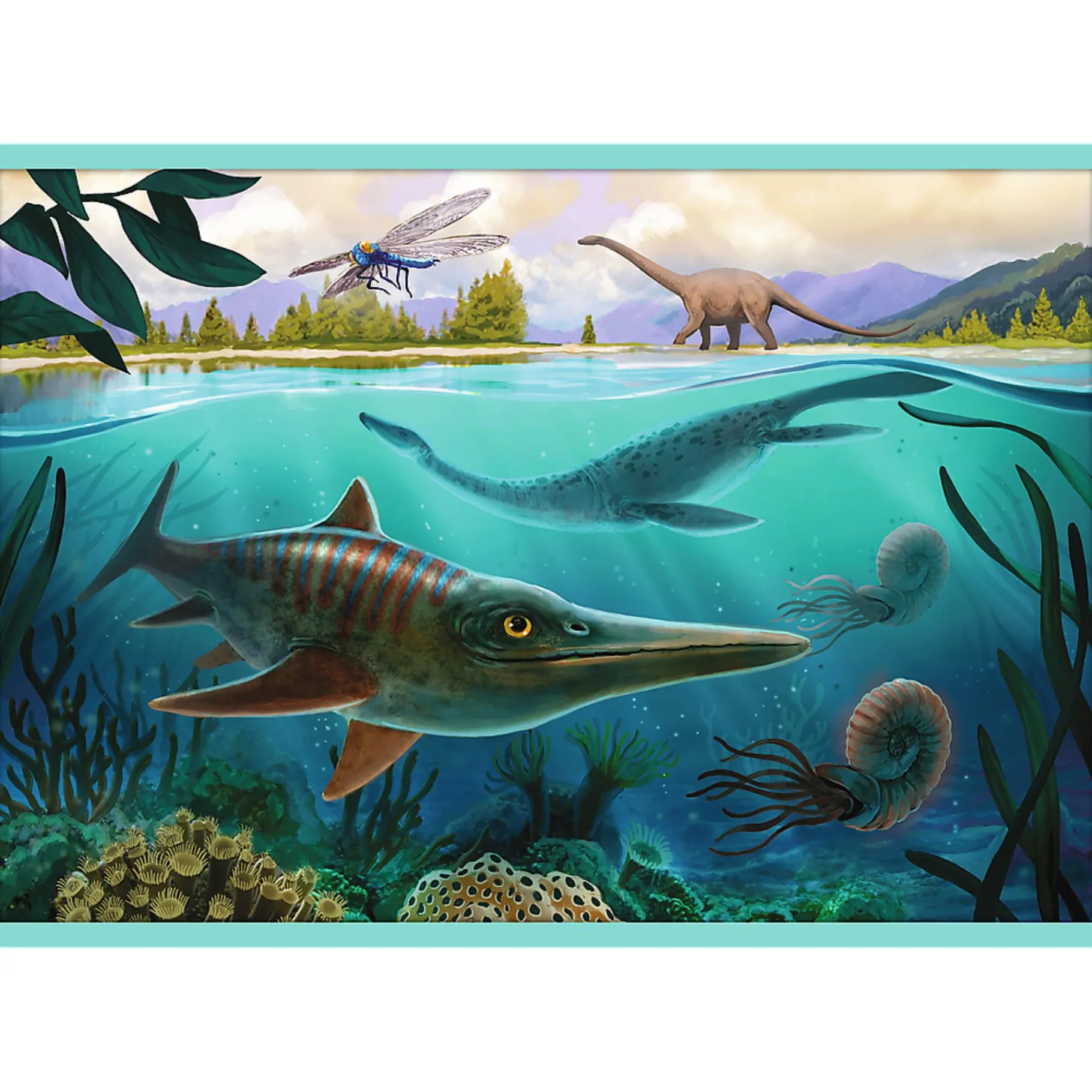 Legpuzzels>Trefl Puzzel dino 10 In 1