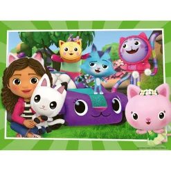 Legpuzzels> Puzzel Gabby's Dollhouse 4 x 42 stukjes