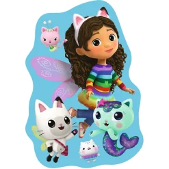 Legpuzzels>Trefl Puzzel Gabby's Dollhouse hout figuur 50 stukjes  luxe