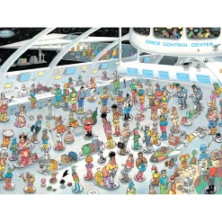 Legpuzzels> Puzzel Jan Van Haasteren Ruimte en Film (2x1000)