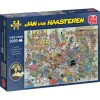 Legpuzzels>Jumbo Puzzel Jan van Haasteren Nederlands kampioenschap  mens erger je niet 2000 stukjes