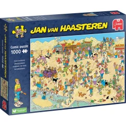 Legpuzzels>Jumbo Puzzel Jan Van Haasteren Zandsculpturen 1000 Â Stukjes
