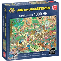 Legpuzzels>Jumbo Puzzel Jan Van Haasteren Vrolijke Fladderaars Puzzel Jan Van Haasteren Vrolijke Fladderaars 1000