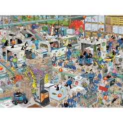 Legpuzzels> Puzzel Jan Van Haasteren Spellenfabriek (1000)