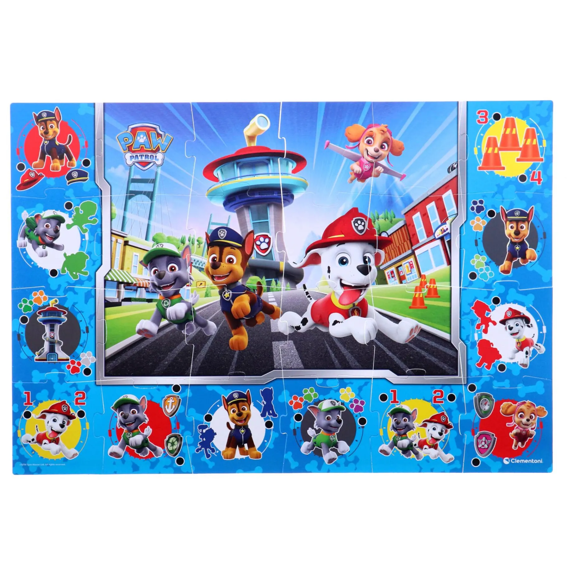 Vloerpuzzels>Clementoni Puzzel vloer groot Paw Patrol