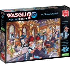 Legpuzzels> Puzzel Wasgij 27 A Close Shave 1000 stukjes
