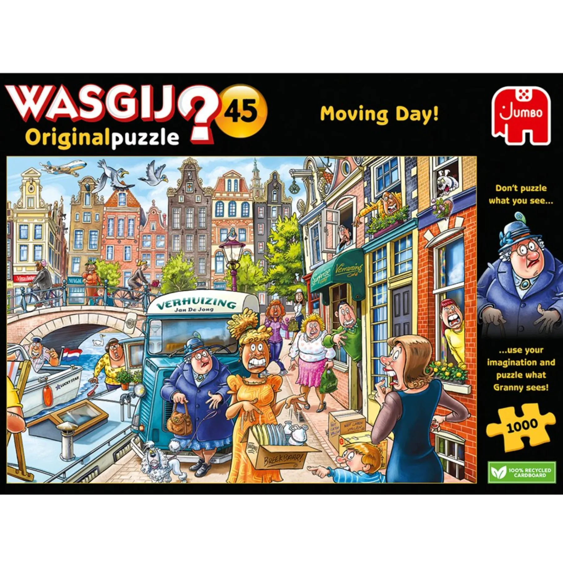 Legpuzzels> Puzzel Wasgij 45 Moving Day 1000 stukjes