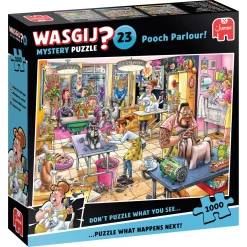 Legpuzzels> Puzzel Wasgij Mystery 23 Trimsalon Kwispel! (1000)
