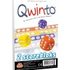Dobbelspellen>White Goblin Games Qwinto Scoreblokken 2 Stuks - Dobbelspel