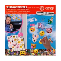 Stickers> Raamstickers Emoij Assorti