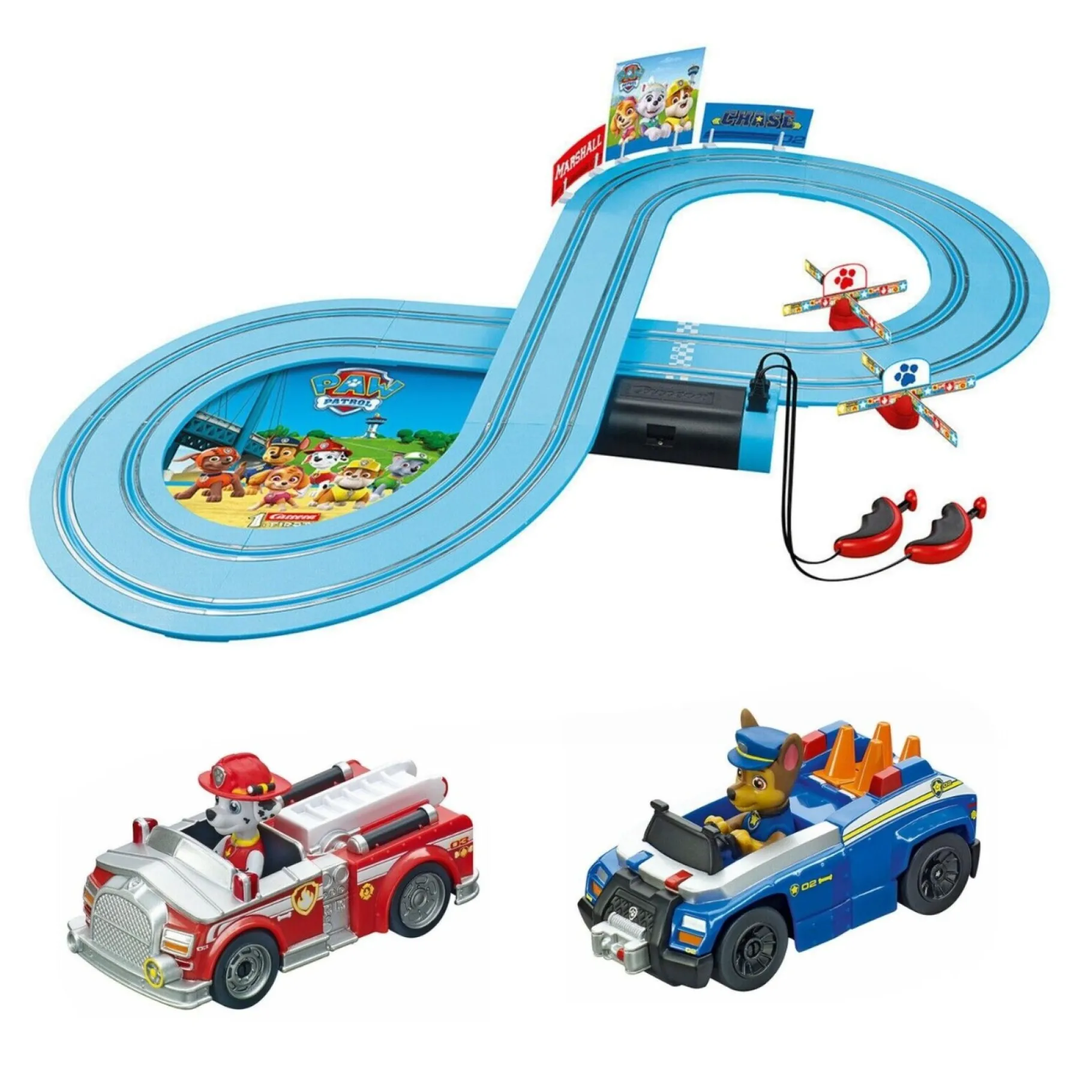 Racebanen>Carrera Racebaan First Paw Patrol 240 Cm