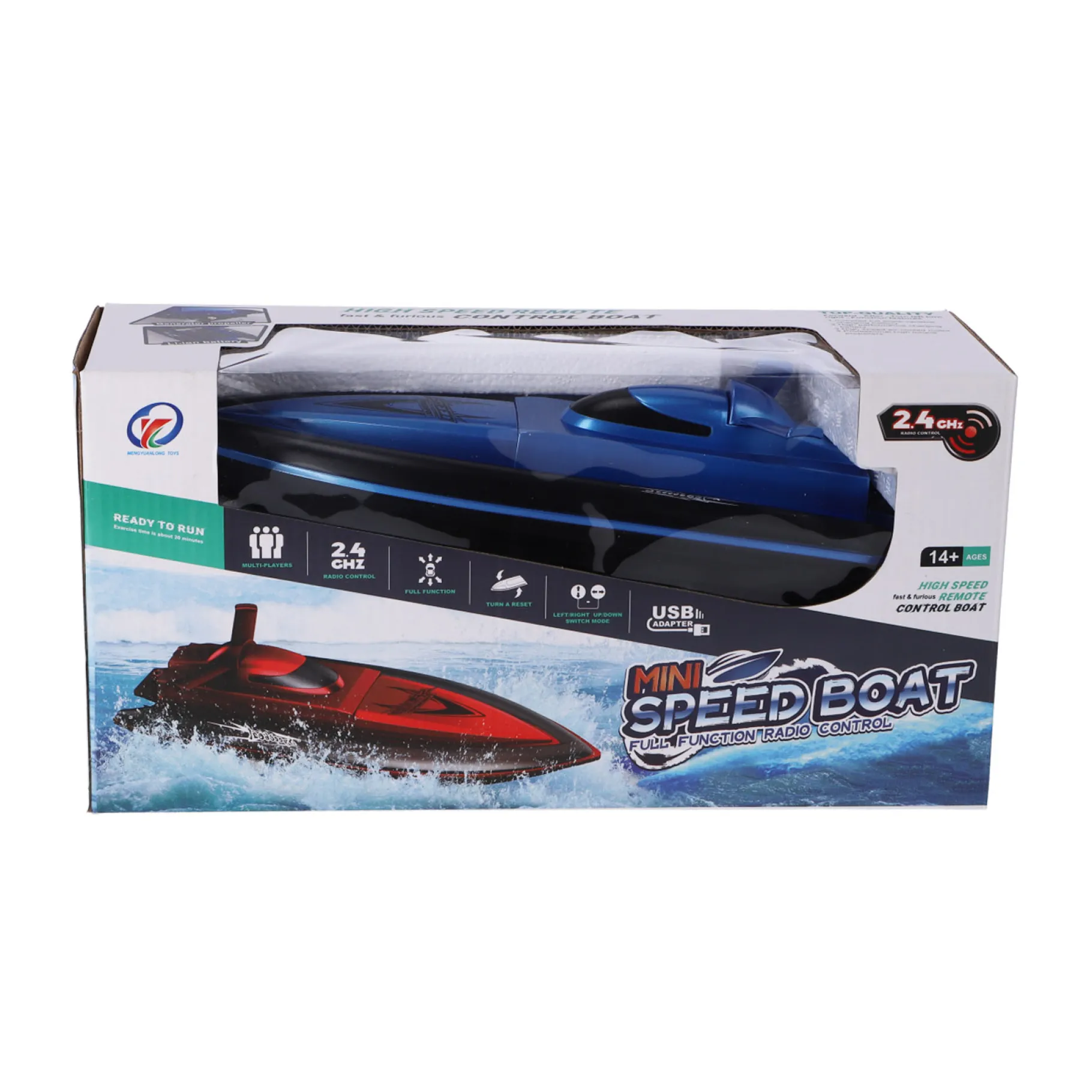 Radiografisch|Speelsets> Radiografisch Bestuurbare Speed Boot 32 Cm Assorti