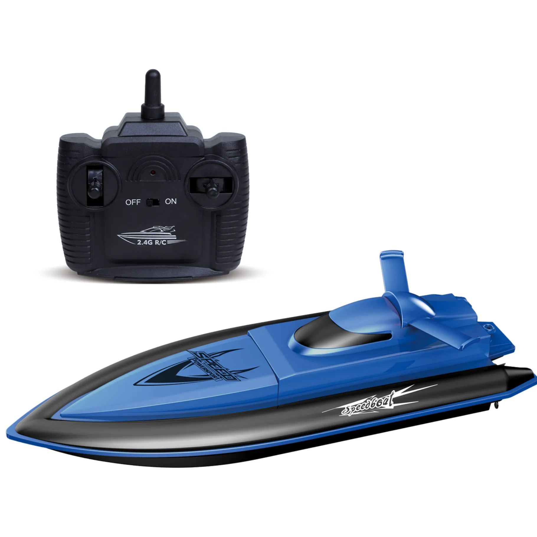 Radiografisch|Speelsets> Radiografisch Bestuurbare Speed Boot 32 Cm Assorti