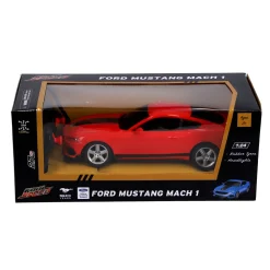 Radiografisch|Jongens>Kool Speed Radiografisch bestuurbare auto ford 1:24 mustang mach 1 rood