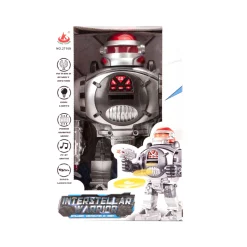 Robots> Radiografisch Bestuurbare Robot Interstellar Warrior Met Licht En Geluid 2 Assorti