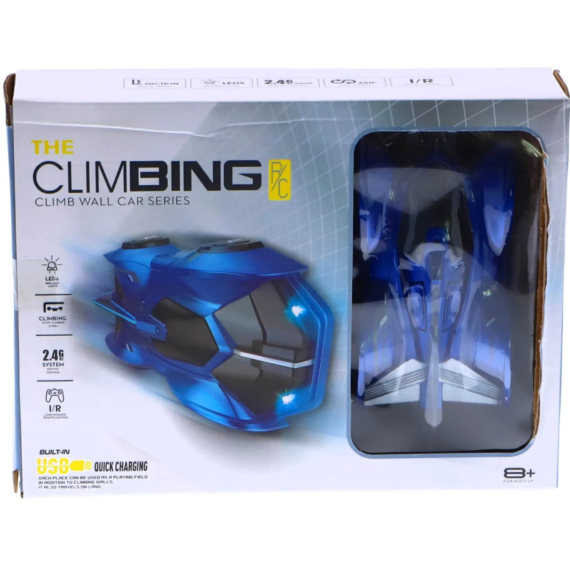 Radiografisch> Radiografisch bestuurbare auto Windowcrawler 2.4 GHz