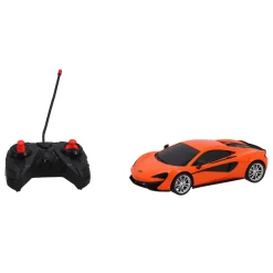 Jongens|Radiografisch></noscript>Kool Speed Radiografisch bestuurbare auto Mclaren 1:24 570s oranje