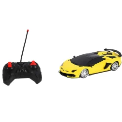 Radiografisch|Jongens></noscript>Kool Speed Radiografisch bestuurbare auto lamborghini 1:24 aventador svj roadster geel