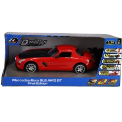 Radiografisch|Jongens>Dynatech Radiografisch bestuurbare auto mercedes-benz 1:14 2.4g sls amg gt final edition rood