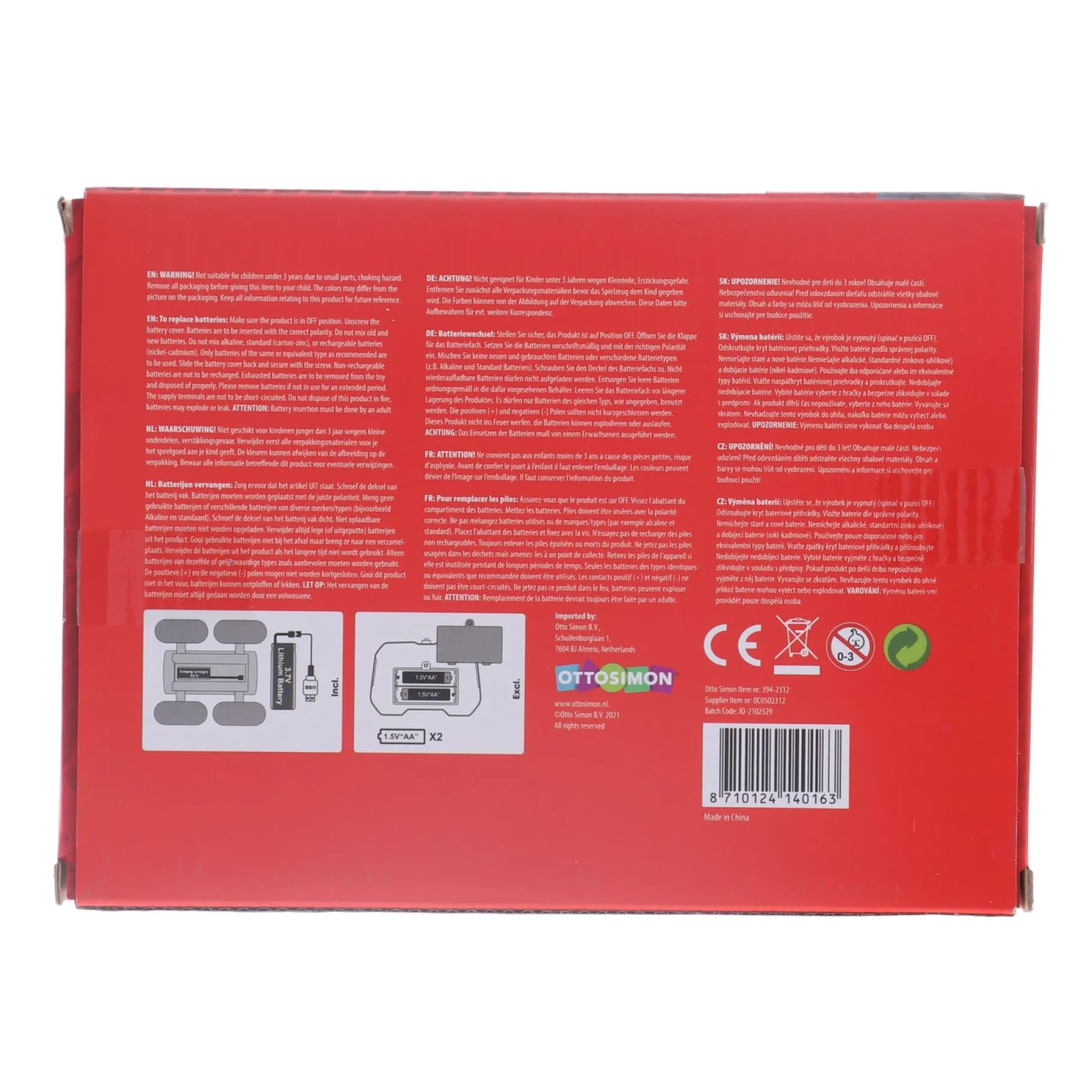 Radiografisch>Rapid Wheels Radiografisch Bestuurbare Auto Storm Stunt 2 Assorti