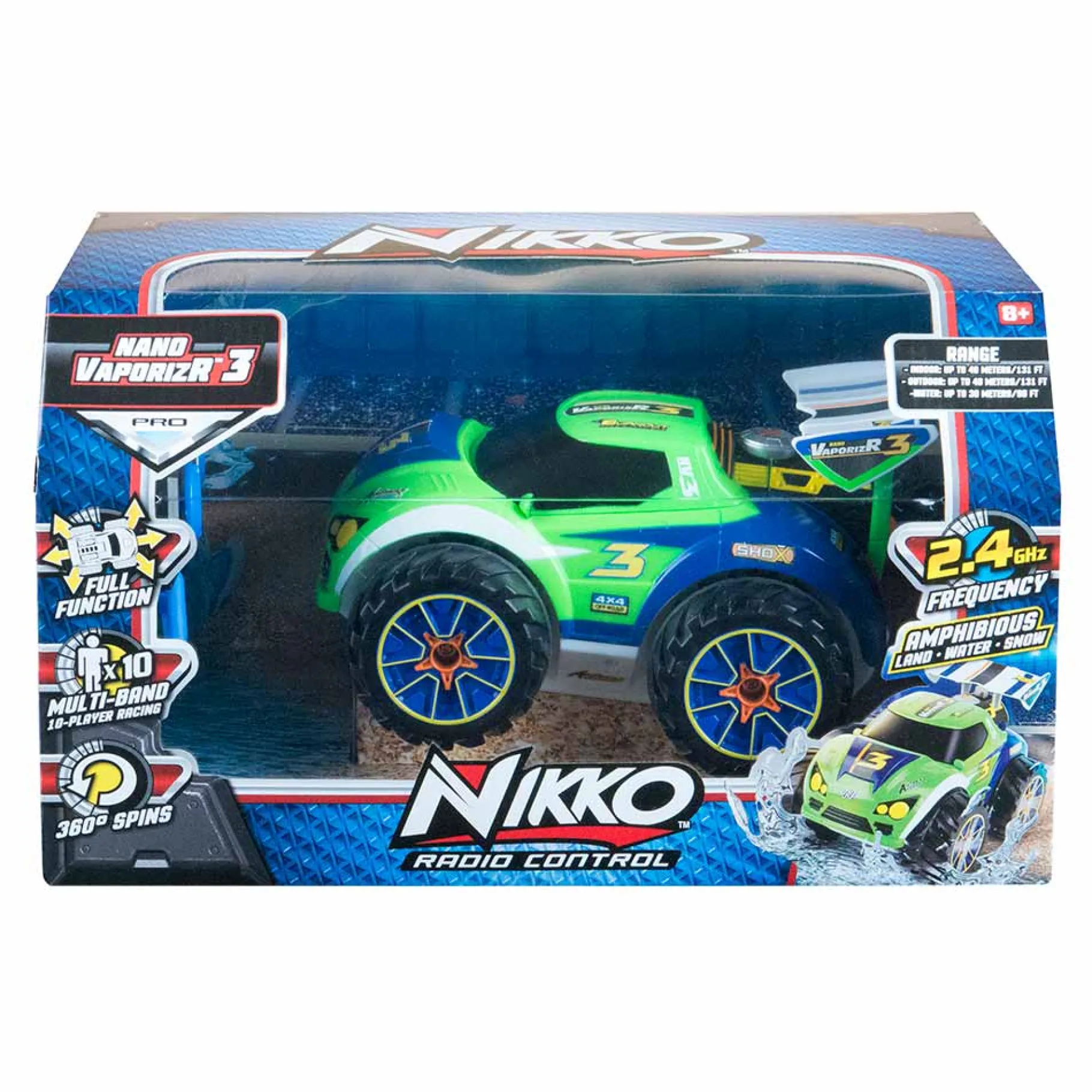 Radiografisch>Nikko Radiografisch Bestuurbare Auto Vaporizr Nano 3 Groen