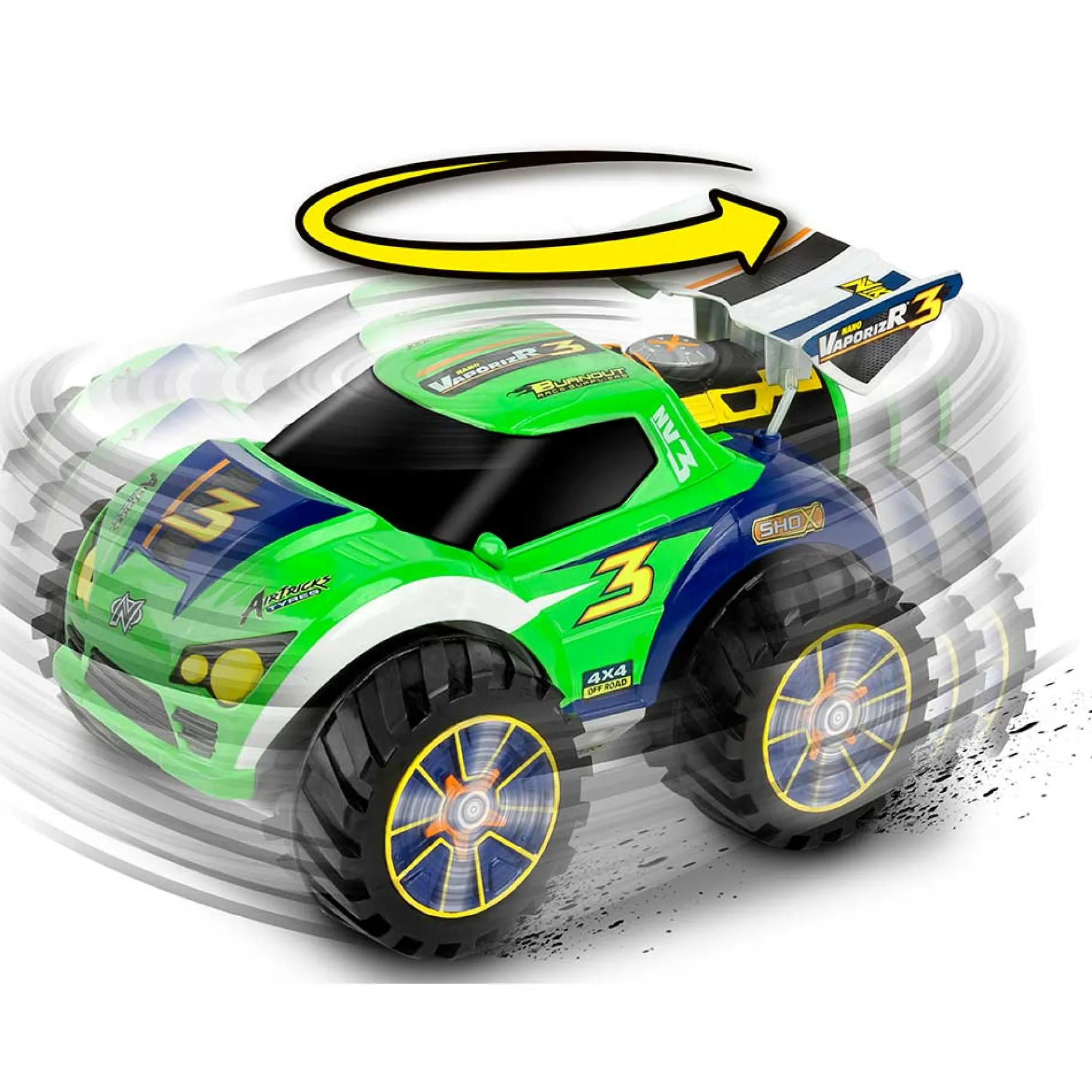 Radiografisch>Nikko Radiografisch Bestuurbare Auto Vaporizr Nano 3 Groen