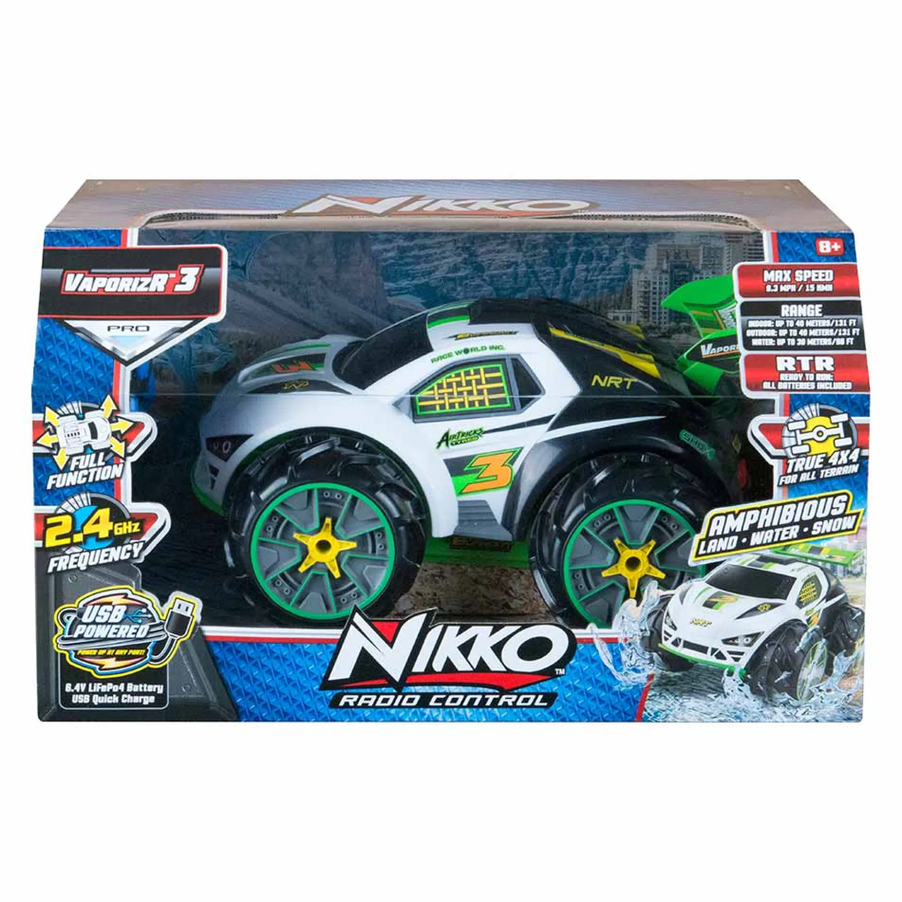 Radiografisch>Nikko Radiografisch Bestuurbare Auto Vaporizr 3 Groen