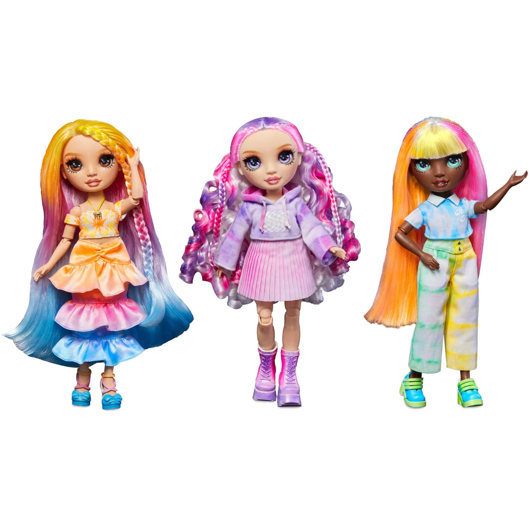 Meisjes|Tienerpoppen> Rainbow H. WaterColor & Create Theme Dolls brown Eyes
