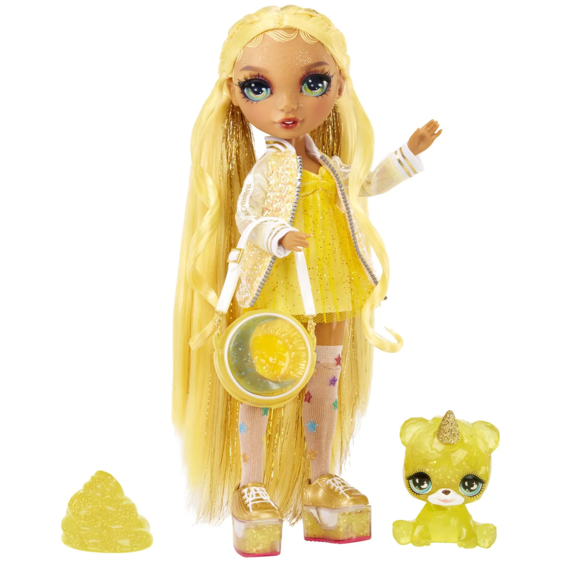 Tienerpoppen|Meisjes>Mga Rainbow High Classic Modepop Sunny (yellow)