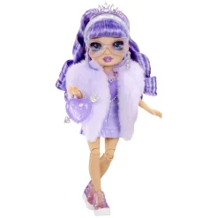 Meisjes|Tienerpoppen></noscript>Mga Rainbow High Crystal Fashion Doll Violet