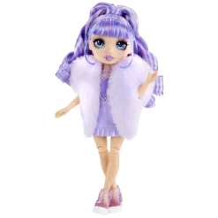 Meisjes|Tienerpoppen></noscript>Mga Rainbow High Crystal Fashion Doll Violet