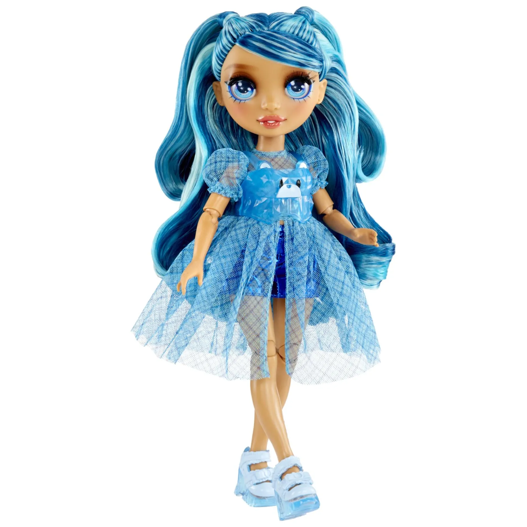 Meisjes|Tienerpoppen>Mga Rainbow High Crystal Fashion Doll Skyler