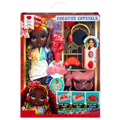 Tienerpoppen|Meisjes> Rainbow High Crystal Fashion Doll Rainbow