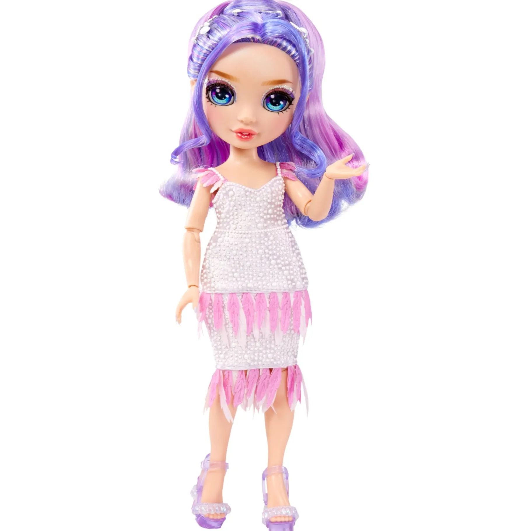 Tienerpoppen|Meisjes>Mga Rainbow High Fantastic Fashion Modepop - Violet Willow - Paars