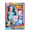 Tienerpoppen|Meisjes>Mga Rainbow High Jr. High PJ Party Modepop  Skyler (Blue)