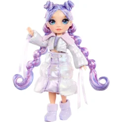 Meisjes|Tienerpoppen> Rainbow High Winter Wonderland Doll - Purple