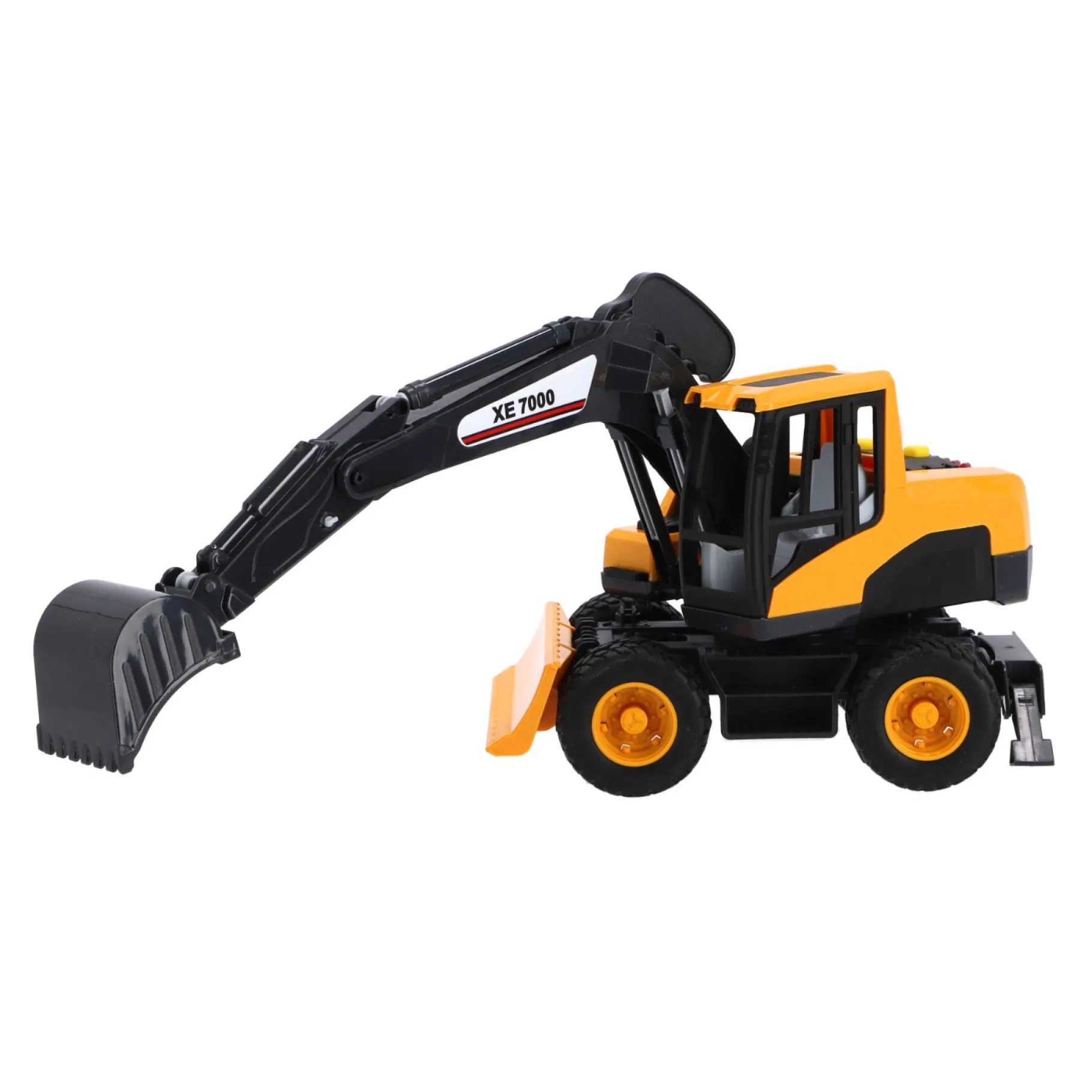 Auto's|Jongens>Rapid Wheels Graafmachine Met Licht En Geluid En Frictie