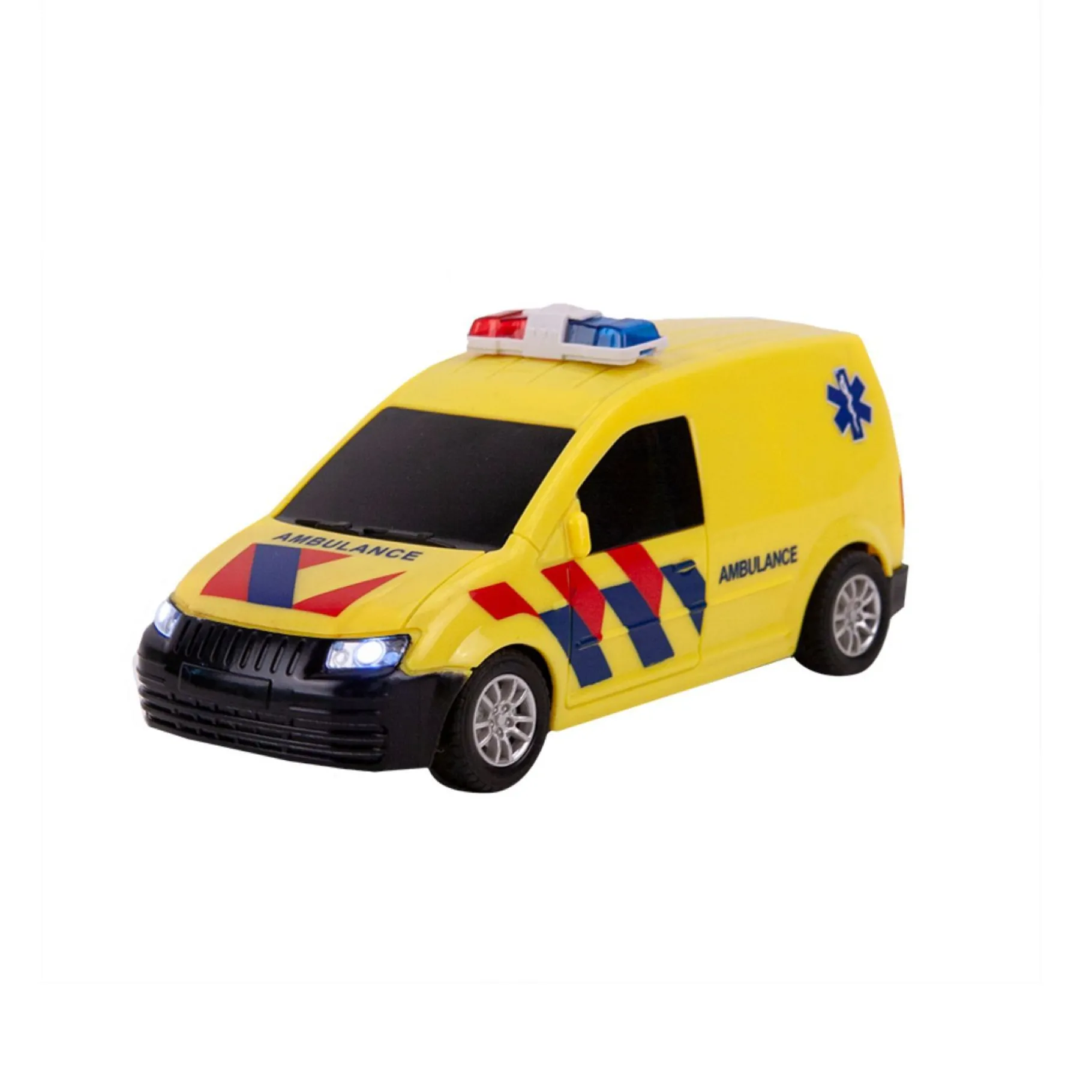 Radiografisch>Rapid Wheels radiografisch bestuurbare ambulance met licht