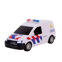 Radiografisch>Rapid Wheels radiografische bestuurbare politie auto met licht