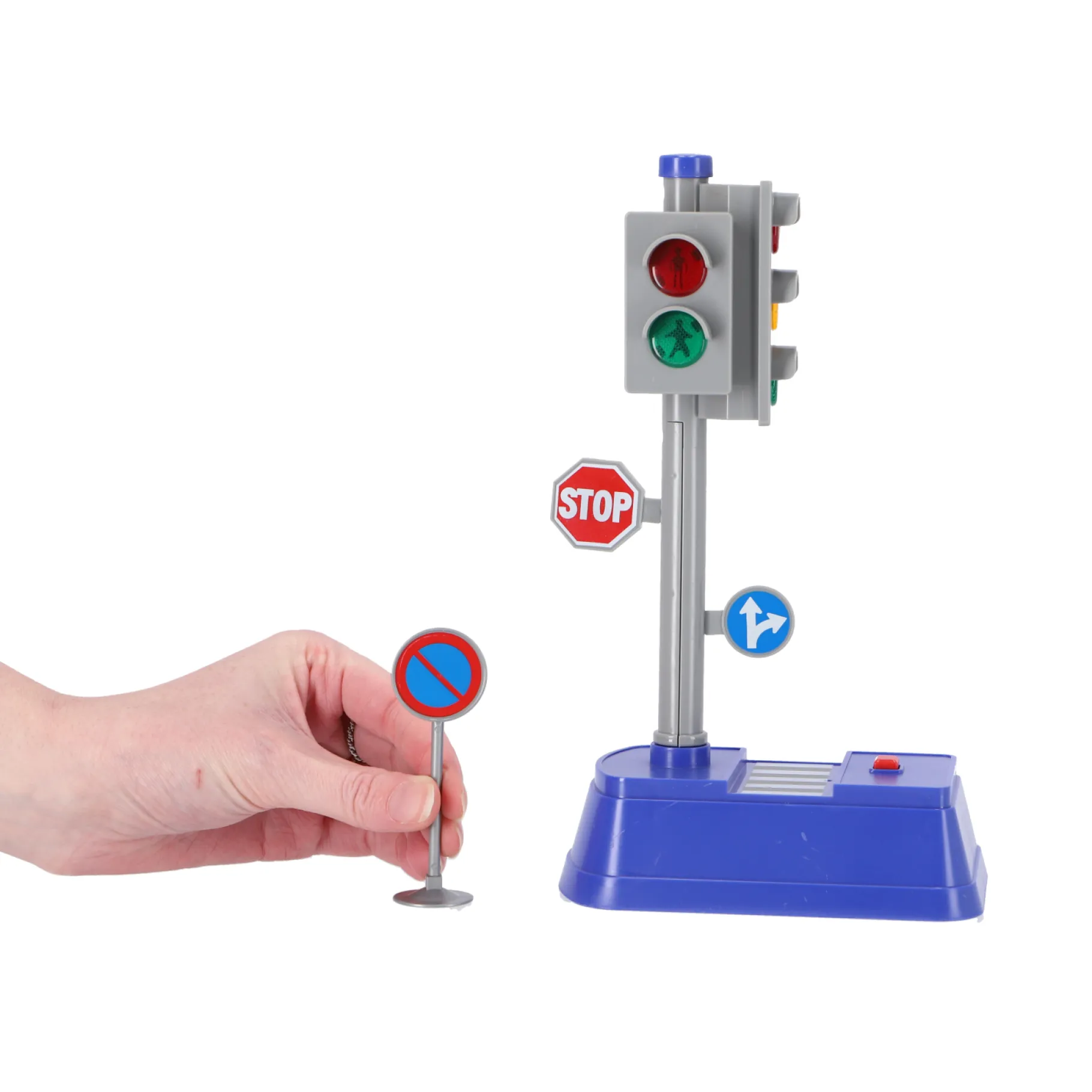 Racebanen>Rapid Wheels verkeerslicht + verkeersborden