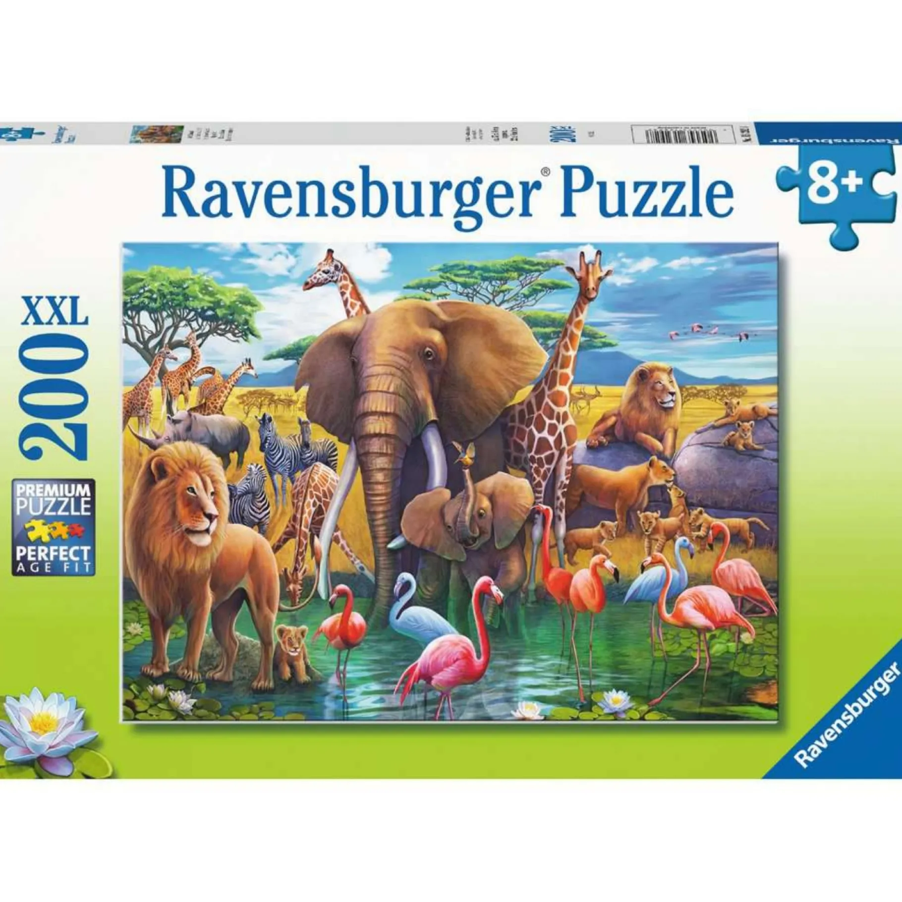 Legpuzzels>Ravensburger Ravensbuger puzzel Op Safari 200XXL