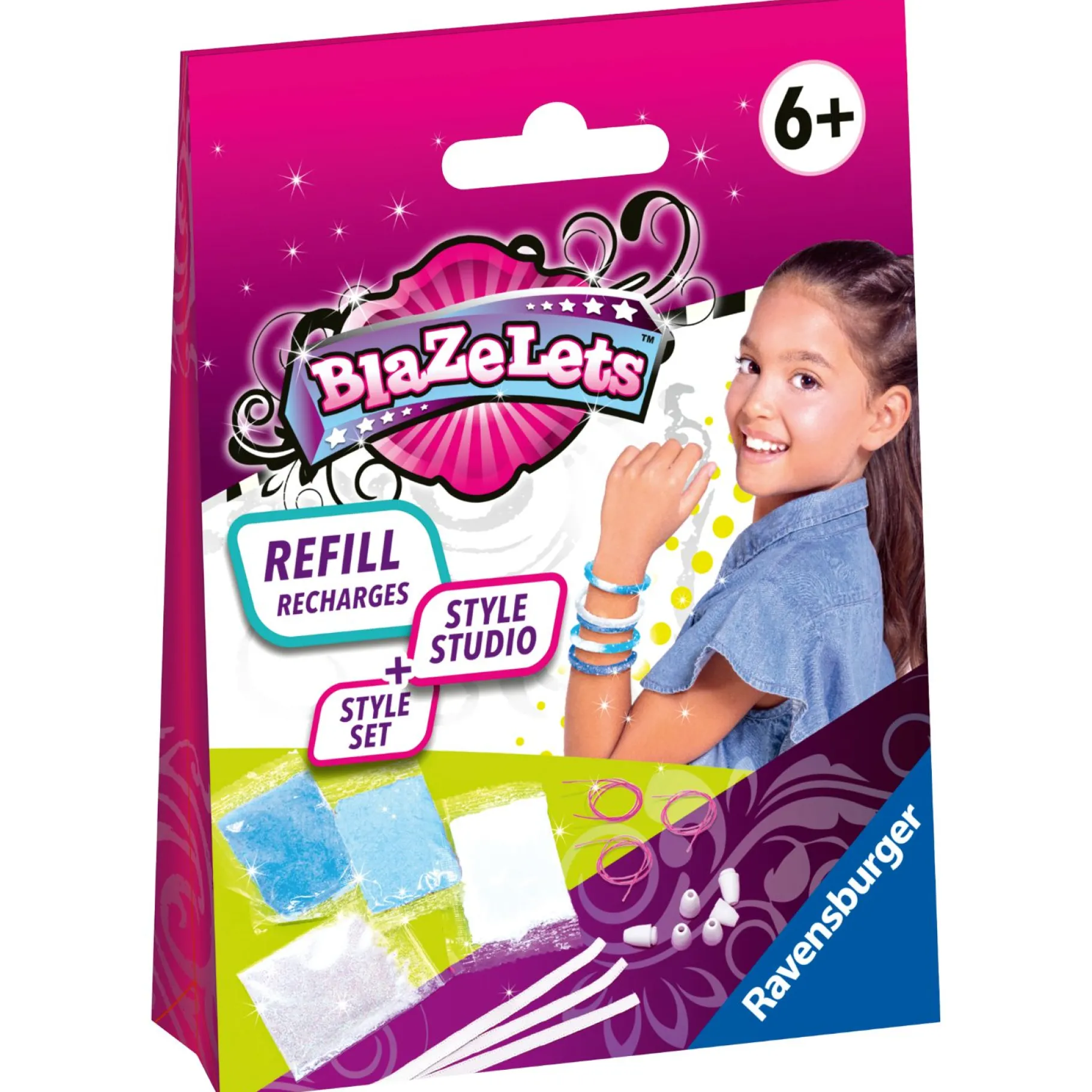 Sieraden Maken>Ravensburger Blazelets Refill Blauw