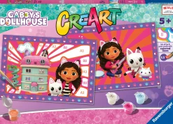 Verven / Schilderen>Ravensburger Creart junior schilderen op nummer Gabby's Dollhouse