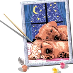 Verven / Schilderen></noscript> Ravensburger Creart lekker slapen schilderen op nummer