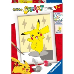 Verven / Schilderen>Ravensburger Creart schilderen op nummer Pokémon Pikachu