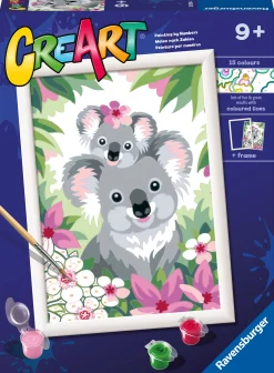 Verven / Schilderen>Ravensburger Creart Schilderen op nummer koala's