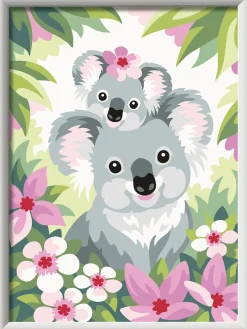 Verven / Schilderen>Ravensburger Creart Schilderen op nummer koala's