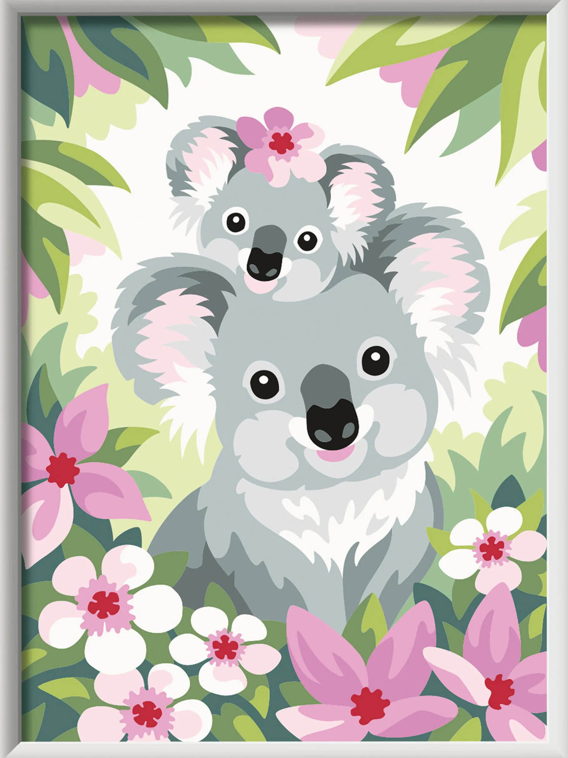 Verven / Schilderen>Ravensburger Creart Schilderen op nummer koala's