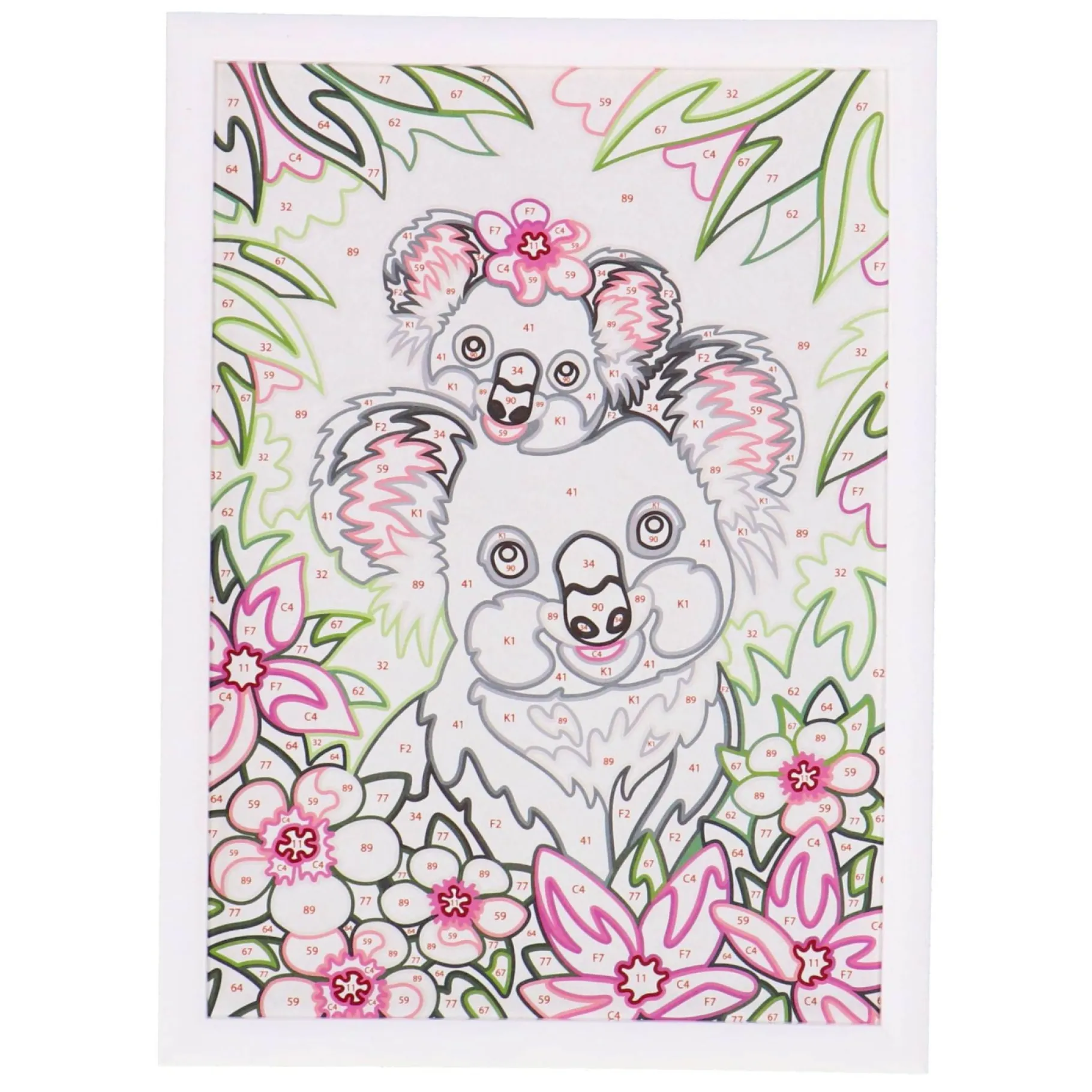 Verven / Schilderen>Ravensburger Creart Schilderen op nummer koala's